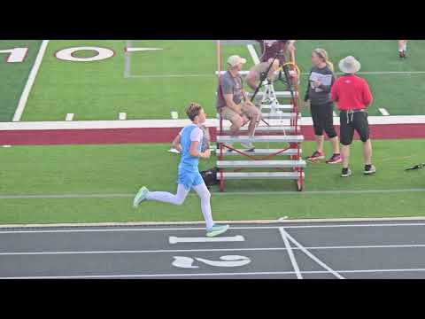 Gabriel's  District 2400m run 3/4/23 Time 9:11.55