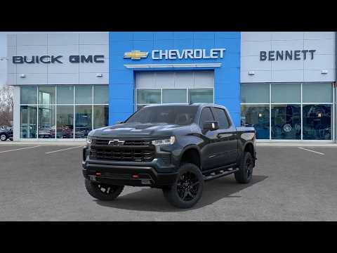 2026 Chevrolet Silverado 1500 Crew Cab Short Box 4-Wheel Drive LT Trail Boss in Gray for sale at Bennett Chevrolet Cadillac Buick GMC Ltd. in Cambridge, ON