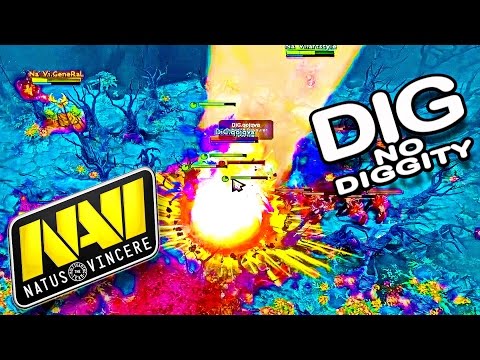 NaVi vs No Diggity Game 1 (April 5th) Dream League Season 5, Dota 2 Highlights