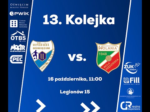 13. Kolejka 4 ligi małopolskiej 2022/2023: MKP D&R Unia Oświęcim - Wolania Wola Rzędzińska