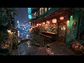 Lofi Zen Kyoto Sake Bar Rain With Lo Fi Chillhop At Night For Study Sleep Or Relaxation 4K
