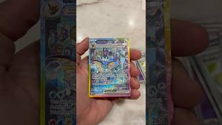 Pokemon Prismatic Evolution Big pull on pack opening - Vaporeon ￼