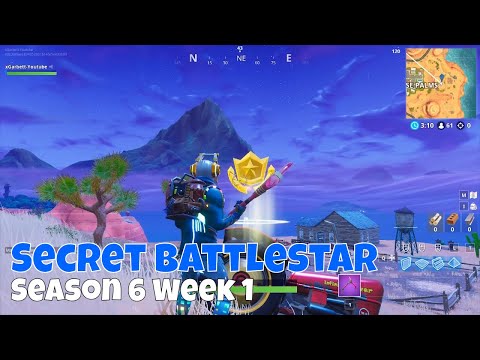 Fortnite Secret Battlestar Location Season 6 Week 1