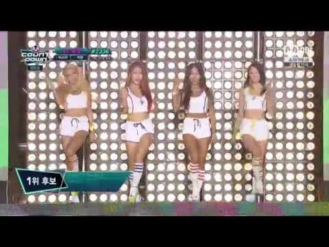 Sistar TOP10 Stage M Countdown (7/9/2015)