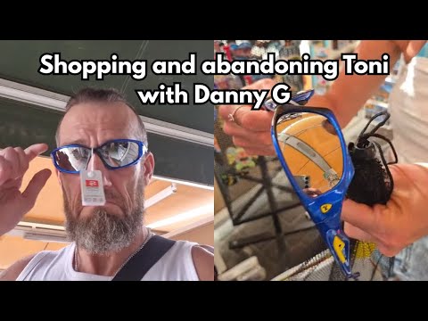 Danny G gets new sunglasses and can't enjoy his holiday without streaming