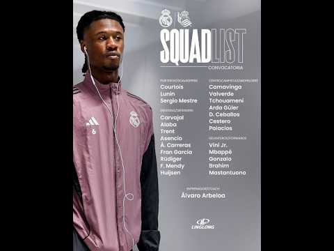 14 Feb Real Madrid News: Match Day Real Sociedad | Squad list for the Game | Referee for the Game