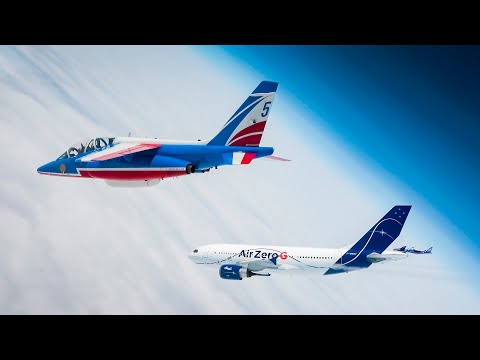 Air Zero G  -  30th Anniversary Flight Formation