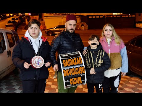 BİR GÜNLÜĞÜNE RAMAZAN DAVULCUSU OLDUK !! BAŞIMIZA NELER GELDİ