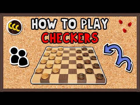 How to Play CHECKERS!