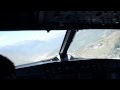Dangerous take off from Paro Airport, BHUTAN.