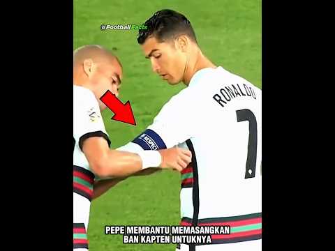 Persahabatan Ronaldo & Pepe 😌