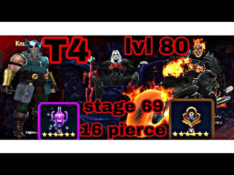 ghost rider lvl 80 with normal judgment vs odin t4 with mighty rage mff