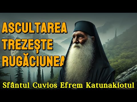 🟣 Pildele și Minunile Sfântului Cuvios Efrem Katunakiotul - marele pustnic din Muntele Athos