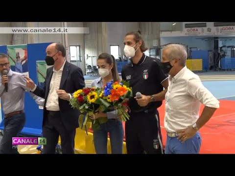 Tokyo 2020: Tamberi ricevuto dalle autorità al palaindoor di Ancona