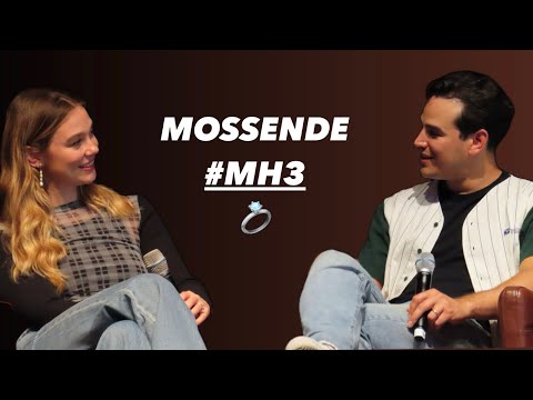 Tessa Mossey & Alberto Rosende telling us they are married 💍➰ #MH3