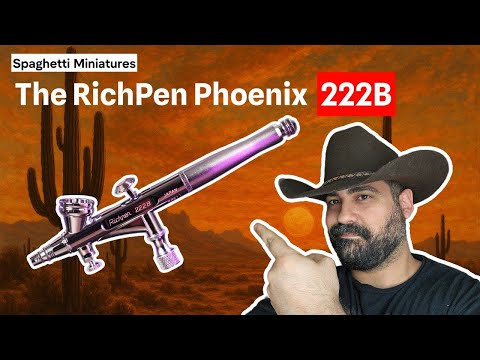 The RichPen Phoenix 222B - The Ultimate Micro Detail Airbrush For Miniature  Painting