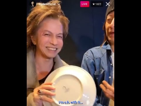 HYDE and Kiyoharu Instagram live (27.02.2021)