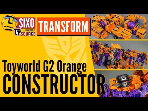 TRANSFORM: Transformers Toyworld TW-C07E G2 Orange Constructor