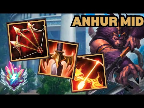 Im Obsessed! Anhur Mid Deity Smite 2 Gameplay