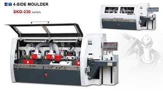 Máy bào 4 mặt phôi ngắn cao tốc Shenko