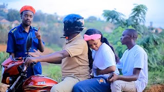 😳AFANDE REGIS AHAGARIKIJE MOTARI MANASE ATWAYE ABAGENZI BABIRI: REGIS SKITS