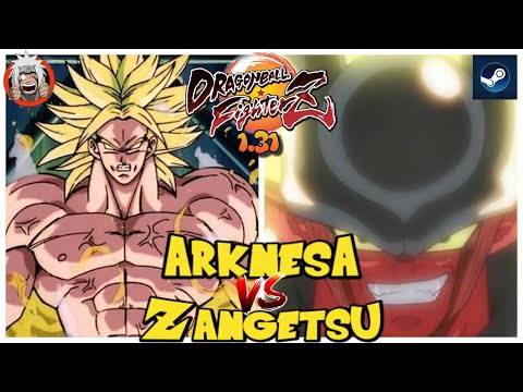 DBFZ ARKNES4 vs ZANGETSU - Crazy FIghts! - Ver 1.31
