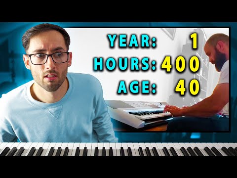 One Year of Piano Progress | Pianist Reacts