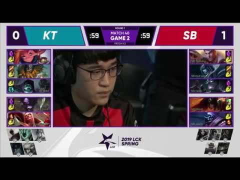 SB vs KT SANDBOX Gaming vs KT Rolster| Week 4 Day 5 | Game 2 Highlights | LCK Spring Split 2019