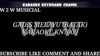 Download lagu GADIS MELAYU (BATAK) KARAOKE KN7000 mp3