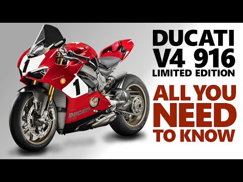 NEW DUCATI V4 916 EDITION and it's connection to SBK.