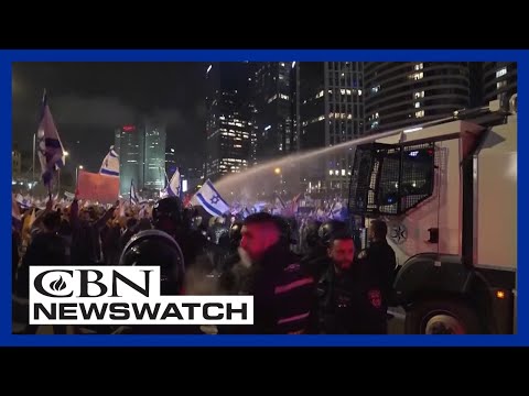 Protests & Divisions Erupt in Israel | CBN NewsWatch - March 27, 2023
