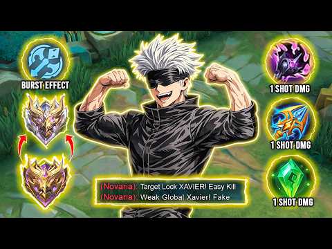 GLOBAL #1 XAVIER WTF 500% DAMAGE BUILD! (ONE SHOT ANYONE!) 🤯🔥 | XAVIER BEST 1 HIT BUILD 2026 | MLBB