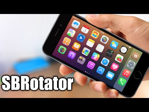 SBRotator for iOS 8 - iOS 8.4 & 8.3 Jailbreak Cydia Tweak