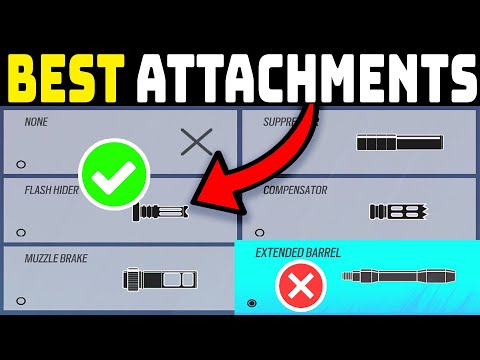 The *BEST* Attachments For *NO* Recoil on ALL Operators For PC