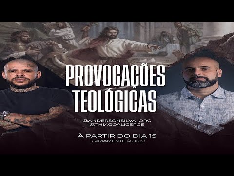 Provocações Teológicas I Não existe cobertura espiritual - Pr Anderson & Pr Thiago Santana
