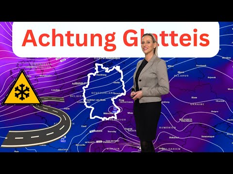 Milder Niederschlag + Frostluft: Am Freitag droht gefährliche Glatteis-Falle im Süden Deutschlands!