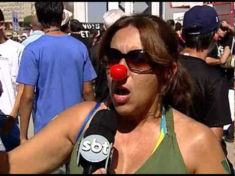 Marcha Contra a Corrupção - Jornal do SBT Brasília 07/09/2011