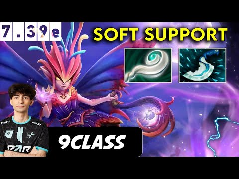 9Class Dark Willow Soft Support - Dota 2 Patch 7.39e Pro Player Full gameplay