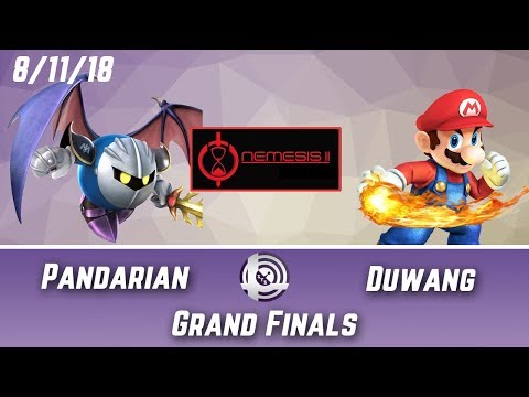 Nemesis II - Pandarian (Meta Knight) Vs. Duwang [L] (Mario) - Grand Finals