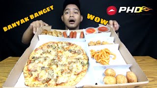 REVIEW PIZZA PHD BIG BOX !! #dirumahaja #8