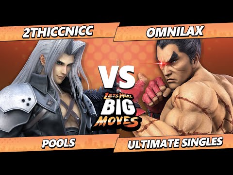 LMBM 2023 - 2thiccnicc (Sephiroth) Vs Omnilax (Kazuya) SSBU Ultimate Tournament