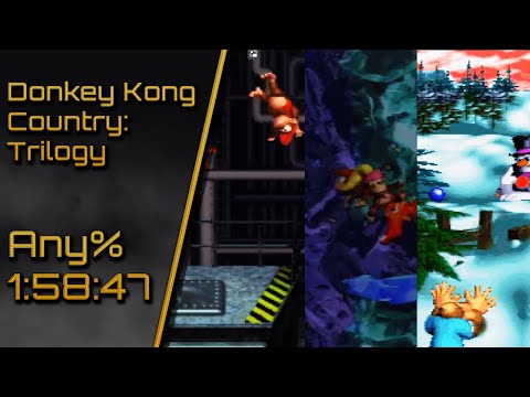 Donkey Kong Country Trilogy | Any% - 1:58:47