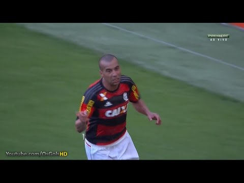 Gol de Emerson Sheik, Flamengo 2 x 2 Santos - Brasileirão 02/08/2015