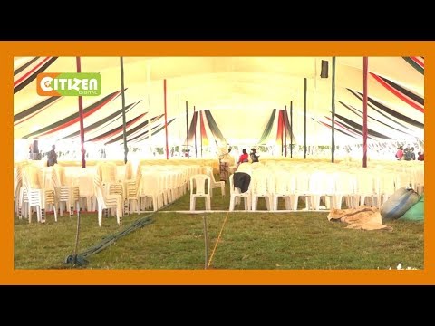 Kabarak grounds ready for Wednesday burial