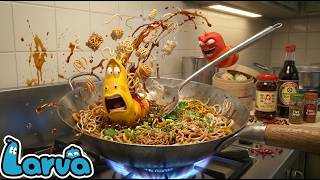 Download lagu Larva Movie 2026: Yellow Creates Crazy Noodle Mess While Red Loses It During Cooking Chaos! 🍜🔥 mp3