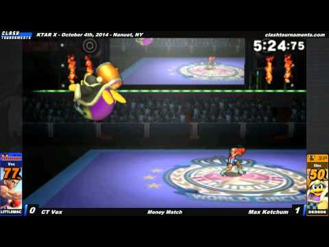 KTAR X - Max Ketchum vs CT Vex - Smash 3DS Money Match