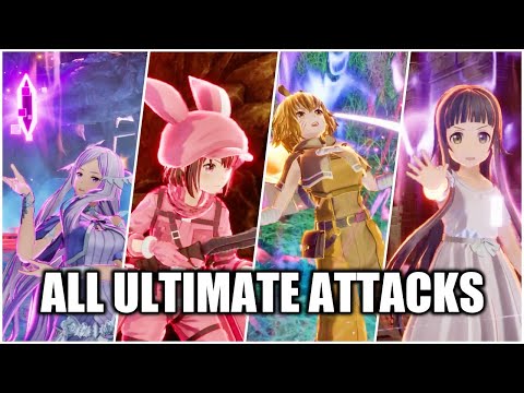 All Ultimate Attacks - Sword Art Online Fractured Daydream