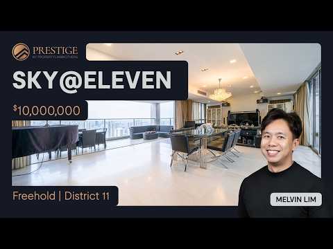 Sky@Eleven - Freehold 5-Bedroom Penthouse with 5,489sqft  in District 11 | $10,000,000 | Melvin Lim