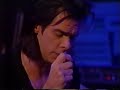 Shane MacGowan & Nick Cave Lucy + A rainy night in Soho + Live Later with Jools Holland 12 nov 1992