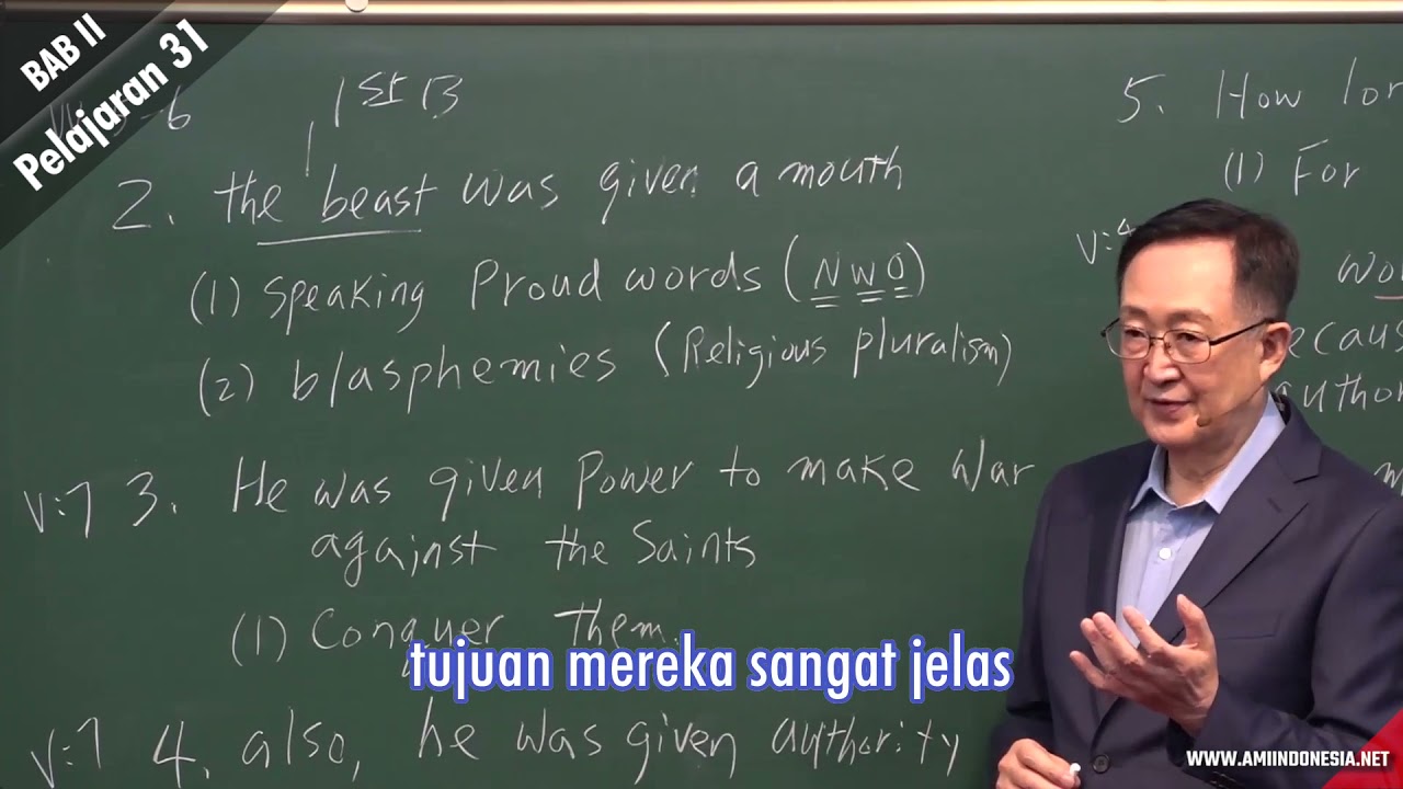 2-31 SIAPAKAH MANUSIA  DI WAHYU 13, YANG MENYEMBAH SANG NAGA DAN BINATANG PERTAMA? | AKHIR ZAMAN